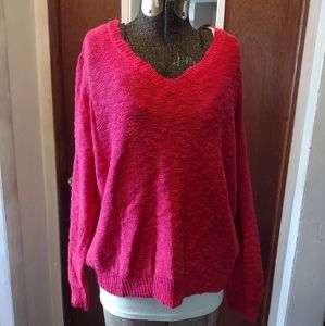 Red Knit Sweater (XL)